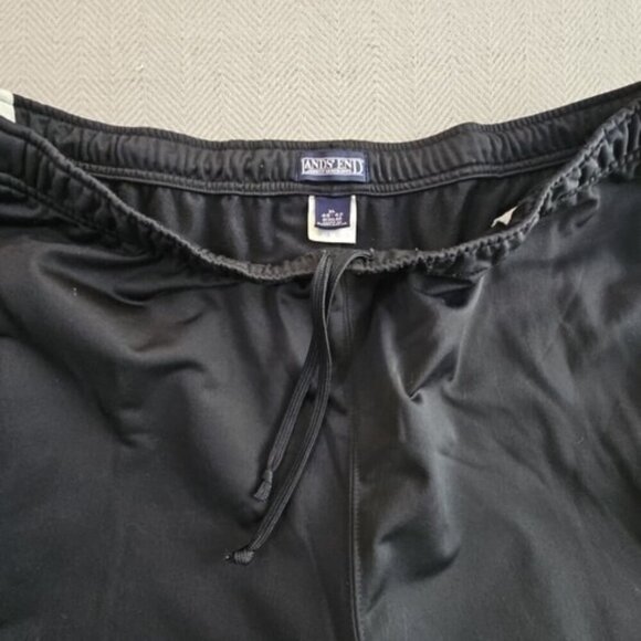 Lands’ End Track Pants Men’s XL Dark Blue Athletic Sweatpants Jogging Athleisure - Picture 7 of 10